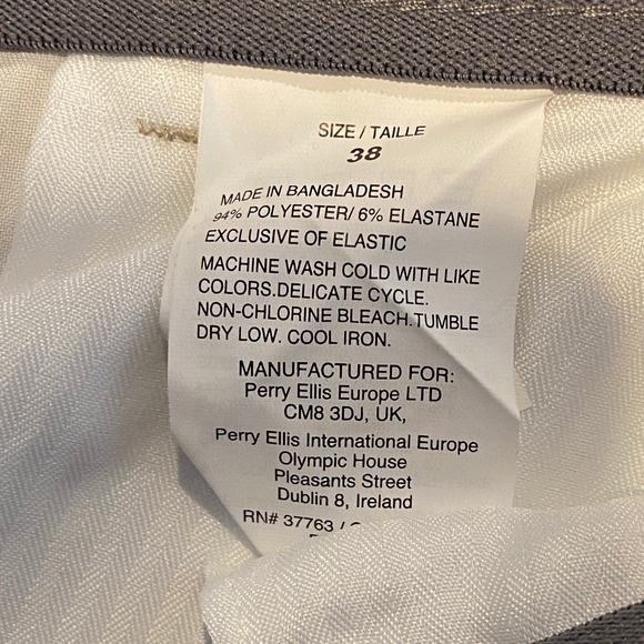 PGA Tour Men's 38W Golf Shorts Moisture Wicking Stretch Fabric UPF 50 Beige NEW - Picture 11 of 11